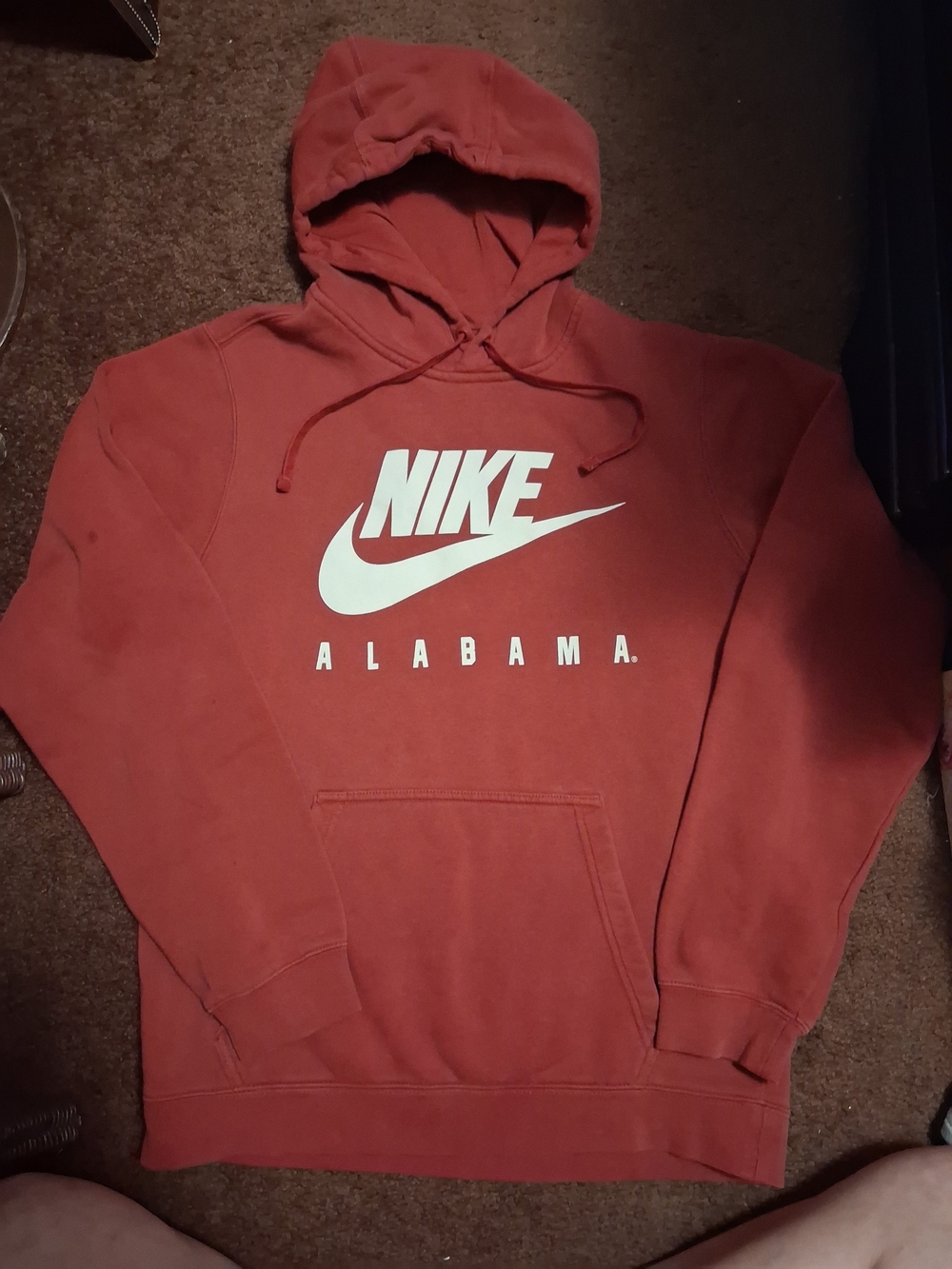 Nike Crimson Red Alabama Hooded Sweatshirt